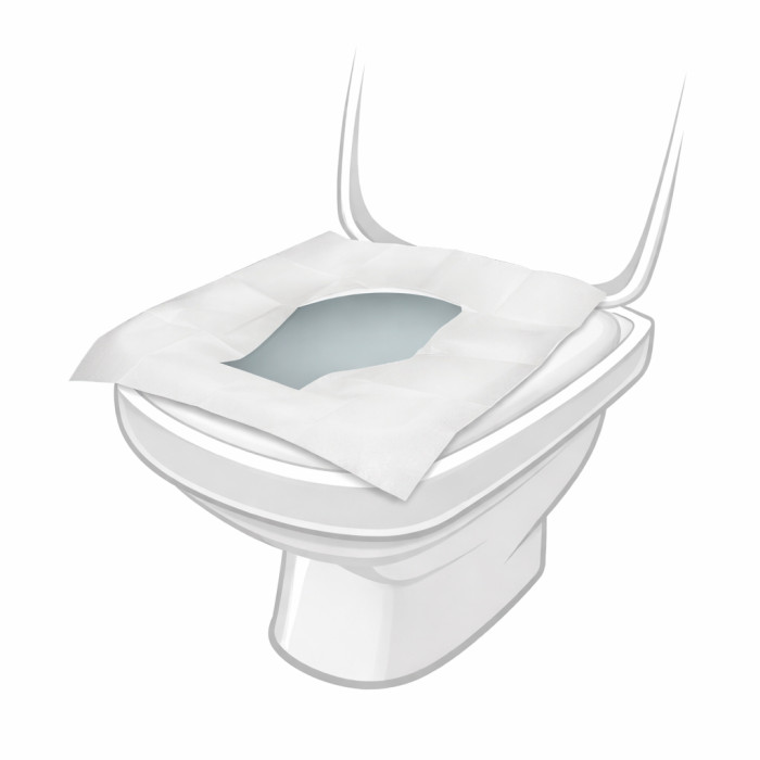 Hygienické návleky na WC jednorazové splachovateľné