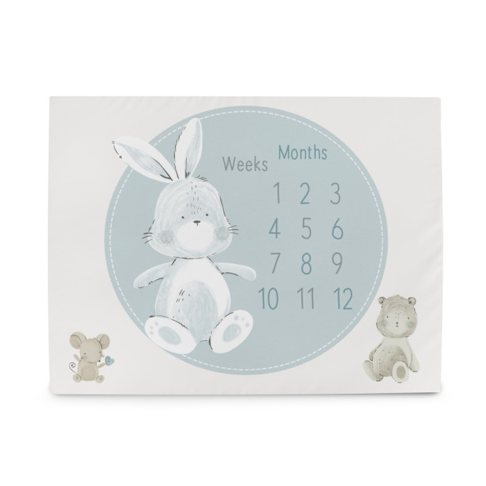 Milestone podložka 92×72 cm Basic – podložka pre bábätko na fotenie a hranie