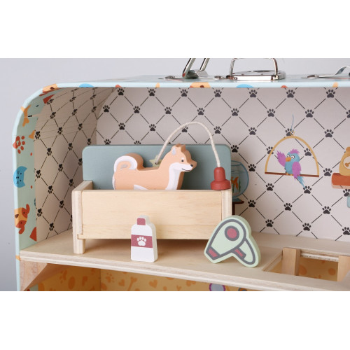 2Kids Toys Domček pre maznáčikov v kufríku