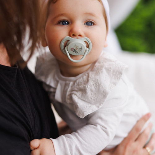 Cumlík silikónový, symertický tvar, 6-18m, 2 ks - So Cute