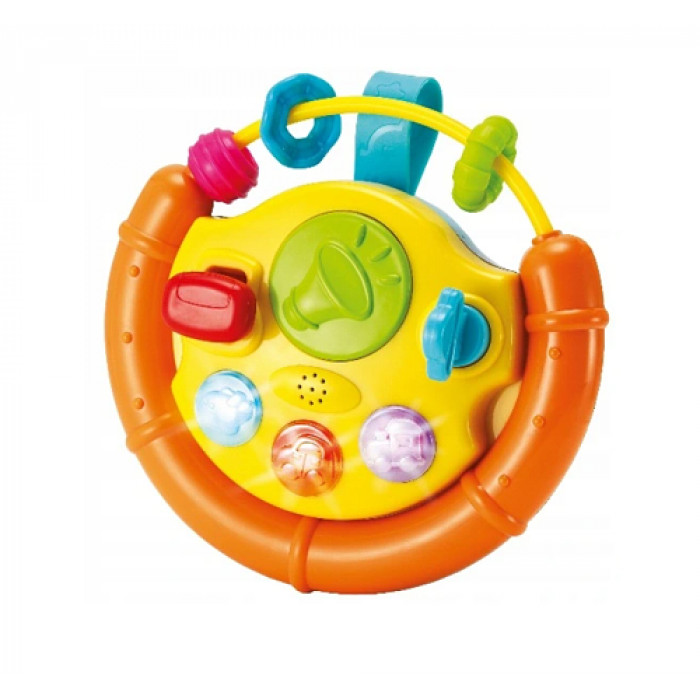 Smily Play Interaktívna hračka s melódiou Volant - oranžový