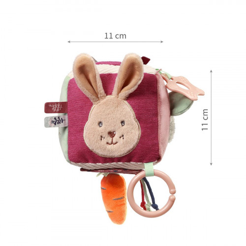 Senzořná textilná kocka Rabbit Karo