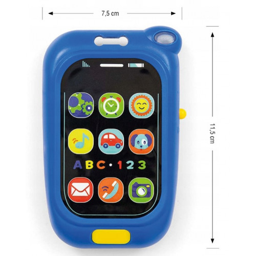 Interaktívna hračka Milly Mally, Telefón, červený