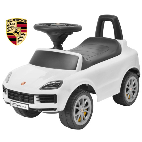Detská odrážadlo Porsche Cayenne S Milly Mally – jazdítko - biele