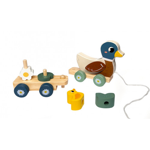 2Kids Toys Ťahacia hračka Kačacia rodina
