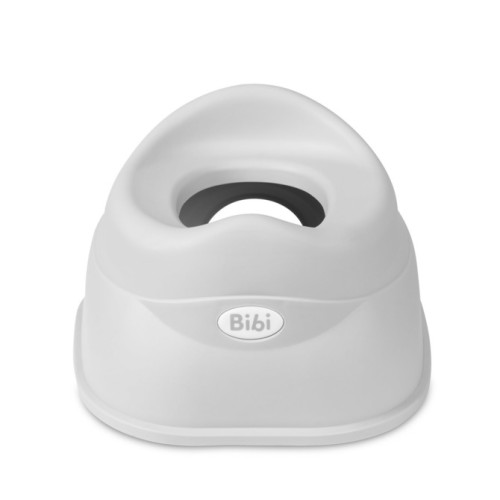 Detský nočník Bibi s vyberateľnou vložkou – ergonomický, protišmykový - šedý