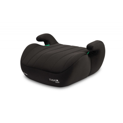 Detská autosedačka/podsedák, Tiger I-size (125-150) - čierna