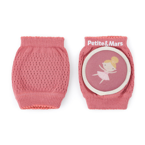Nákolenníky na lezení Petite&Mars Follow Dusty Rose, 6m+