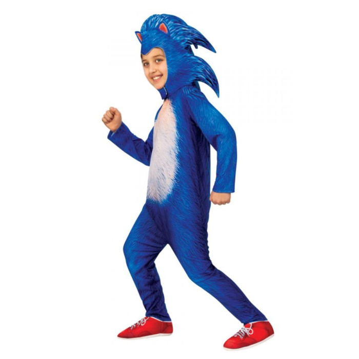Detský kostým Sonic The Hedgehog s maskou 98-110 S