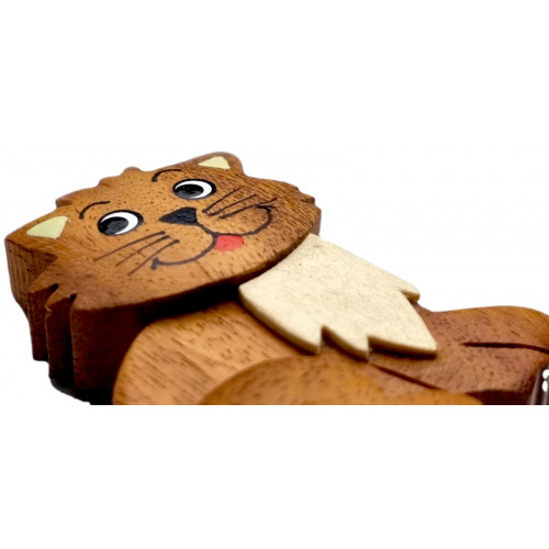 2Kids Toys Drevená magnetka veľká Mačka