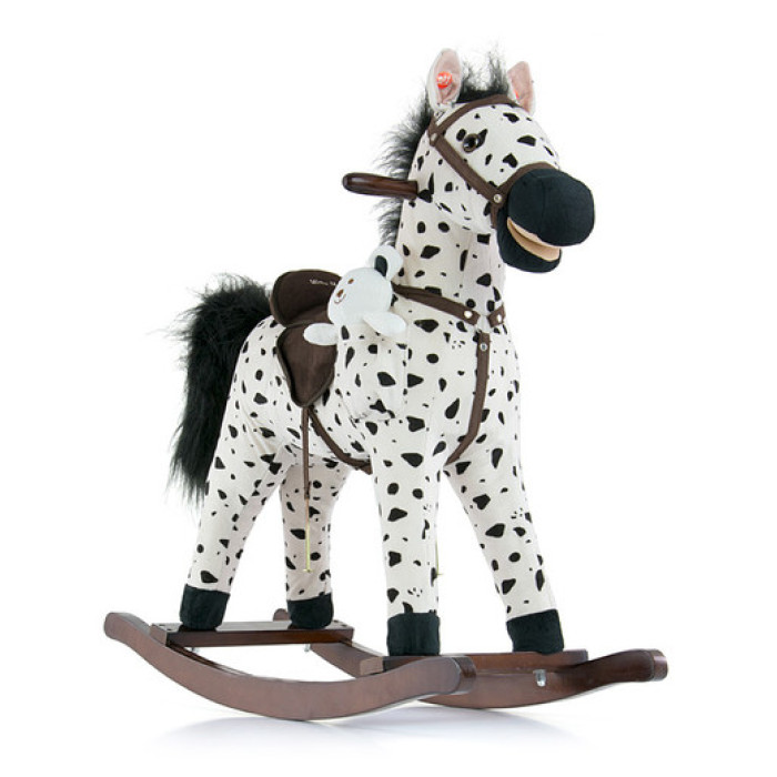 Hojdací koník Mustang Black Dot – Milly Mally