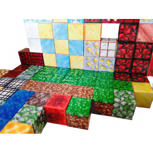 Magnetická stavebnica Minecraft Special blocks 152ks
