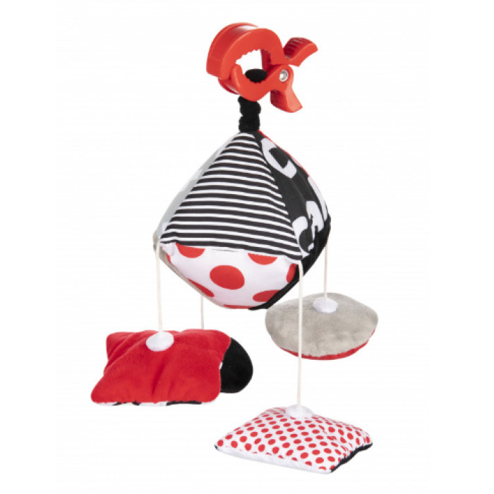 Canpol Babies Kontrastný závesný kolotoč s klipom SENSORY TOYS