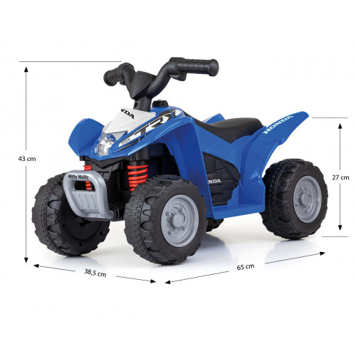 Honda TRX 250X – detská elektrická štvorkolka 6V s akumulátorom - modrá