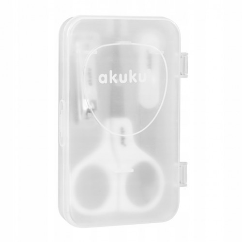 Detská manikúra AKUKU - bílá