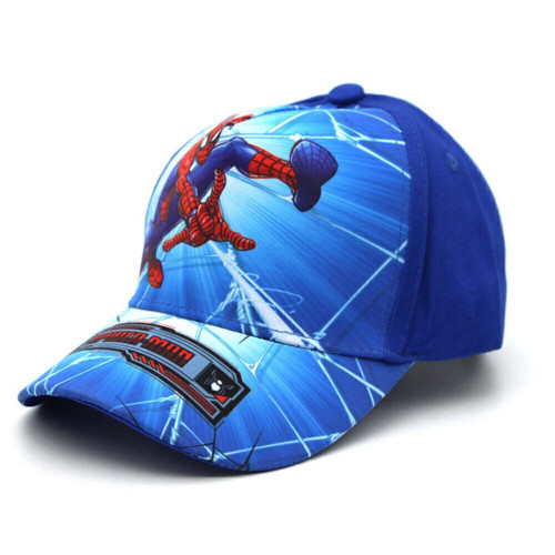 Detská šiltovka Spiderman v akcii s potlačou M