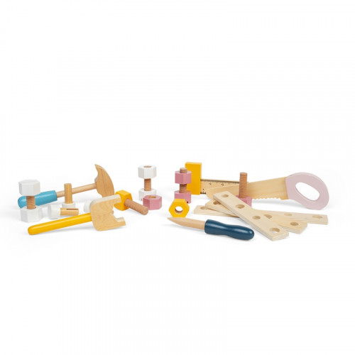 Bigjigs Toys Detský pracovný stôl s náradím