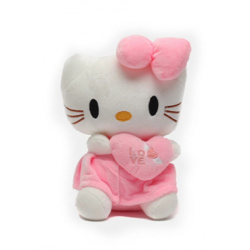 Plyšová hračka Hello Kitty so srdiečkom 25cm