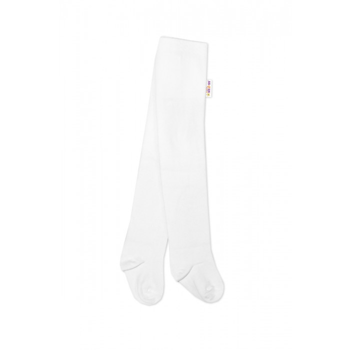 Detské pančucháče bavlnené - biele, veľ. 68/74