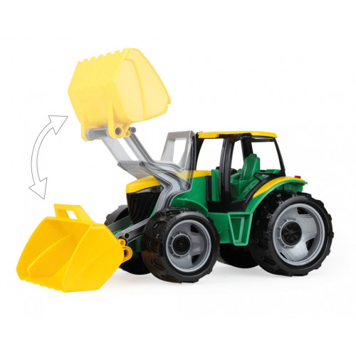 Lena Traktor s lyžicu zeleno žltý