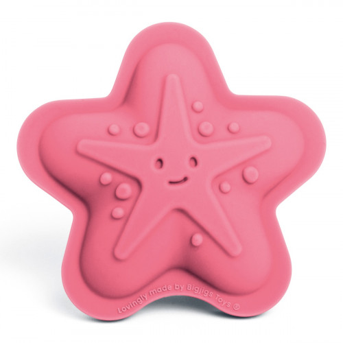 Bigjigs Toys Silikónové formičky ružové Coral