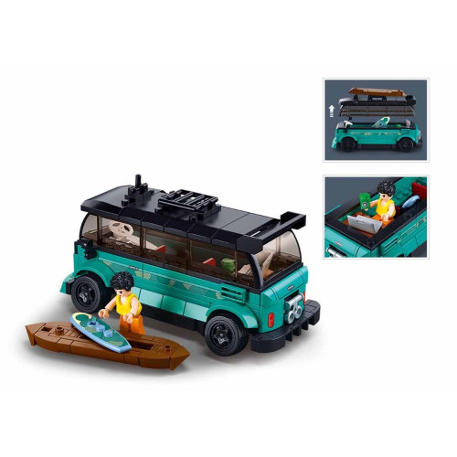 Sluban Model Bricks M38-B1191 Surferské vozidlo TS-1 v mierke 1:35