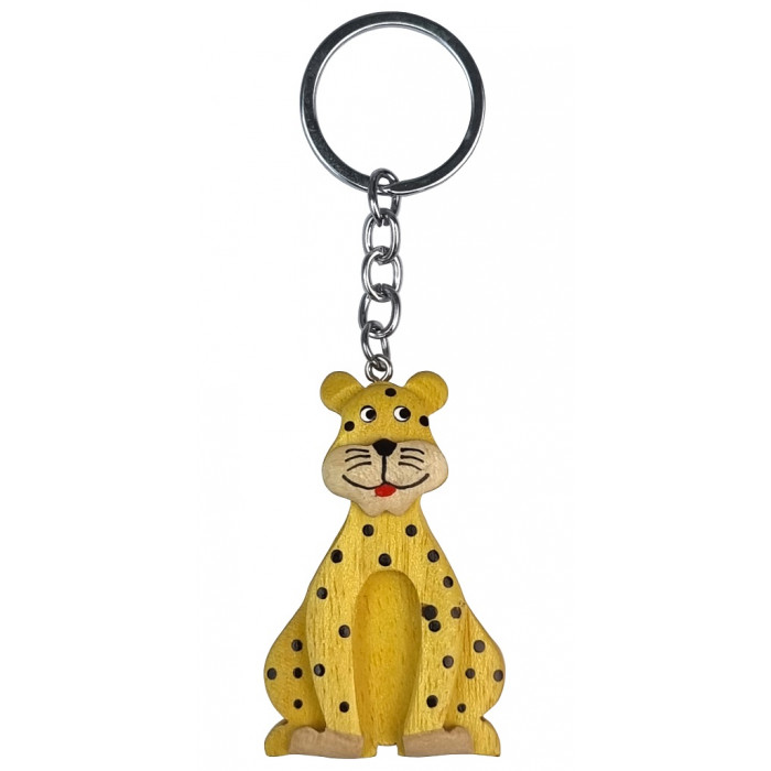 2Kids Toys Drevená kľúčenka veľká Leopard