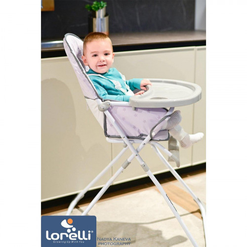 Jedálenská stolička Lorelli COOKIE beige Daisy