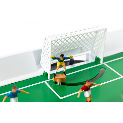 Detský mini stolný futbal na pružinách 22 hráčov