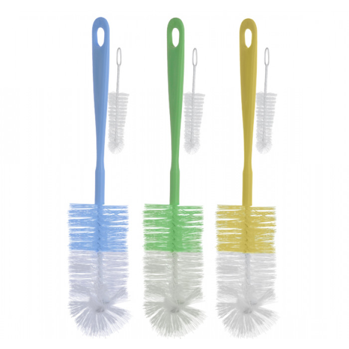 3x Kefa na dojčenské fľaše a cumlíky BabyOno - mix farieb