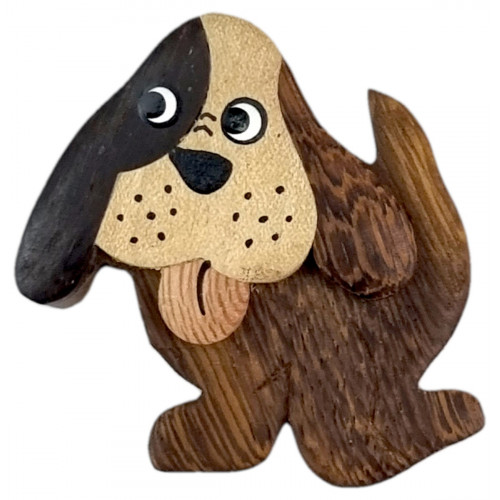 2Kids Toys Drevená magnetka veľká Pes
