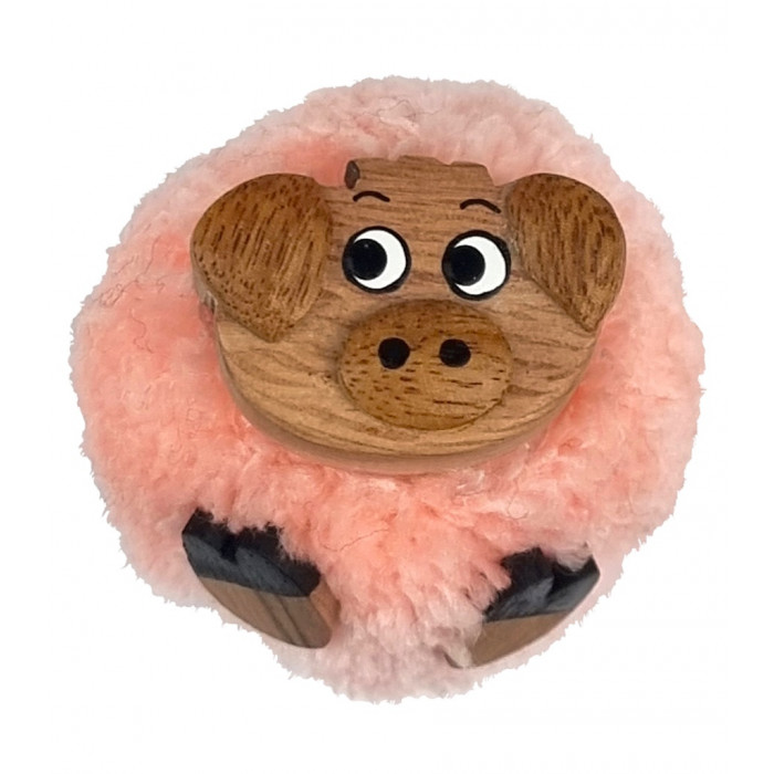 2Kids Toys Drevená magnetka veľká brmbolec Prasa
