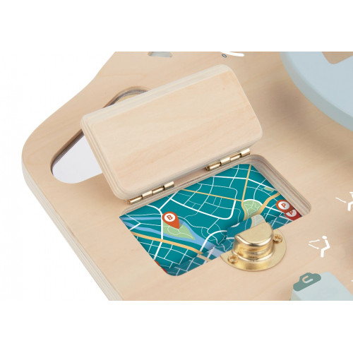 Montessori Activity board auto doska s volantom