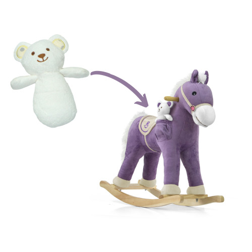 Hojdací koník Pony Purple – Milly Mally