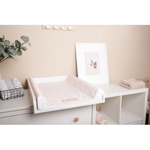 Sensillo Mäkká prebaľovacia podložka List béžová 70×50 cm