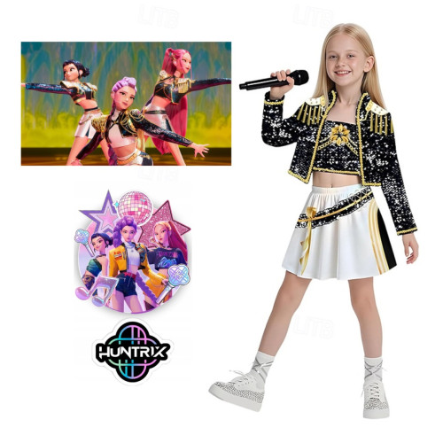 Detský kostým Demon Hunters K-pop Mira Glamour 122-134 L