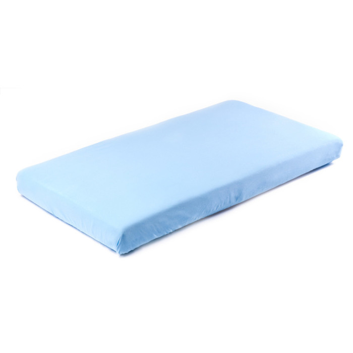 Jersey prestieradlo, modré, 160×80 cm, Sensillo