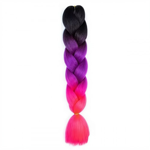 Pletený vrkôčik Jumbo Unicorn 60cm