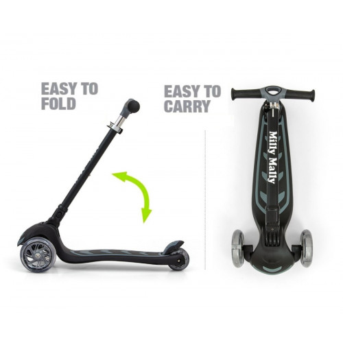 Detská kolobežka Scooter Boogie čierna