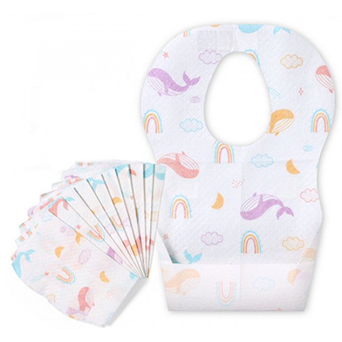 Jednorazové podbradníky pre děti - 10 ks