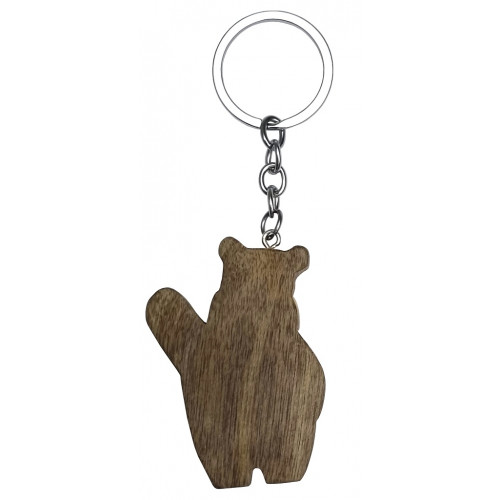 2Kids Toys Drevená kľúčenka veľká Hroch stojaci