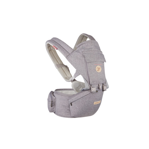 Nosítko Colibro HONEY 12v1 – ergonomické nosítko s hip seatem, šedé