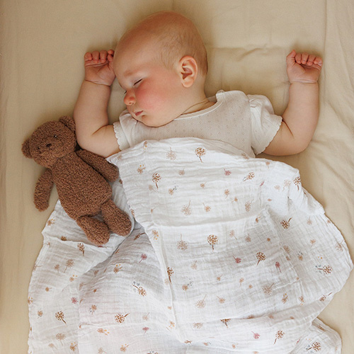 Mušelínové plienky BabyOno, Super Soft béžové, 100% bavlna, 3 ks x 70x70 cm, Medvedík I