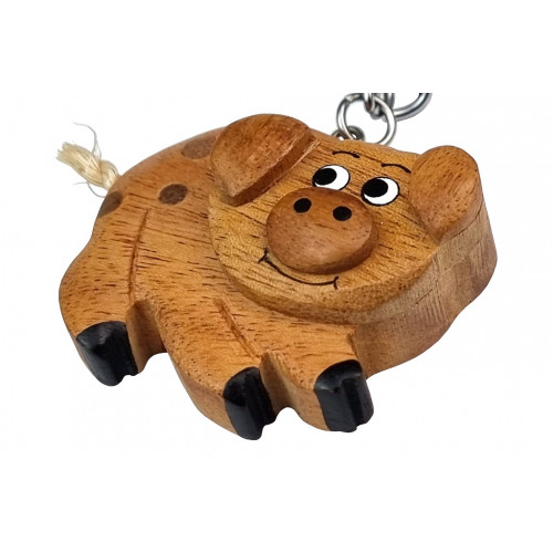 2Kids Toys Drevená kľúčenka veľká Prasa
