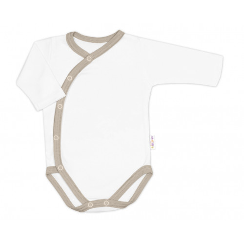 Bavlnená súprava pre bábätko do pôrodnice 5D, Made with love, béžová, veľ. 62