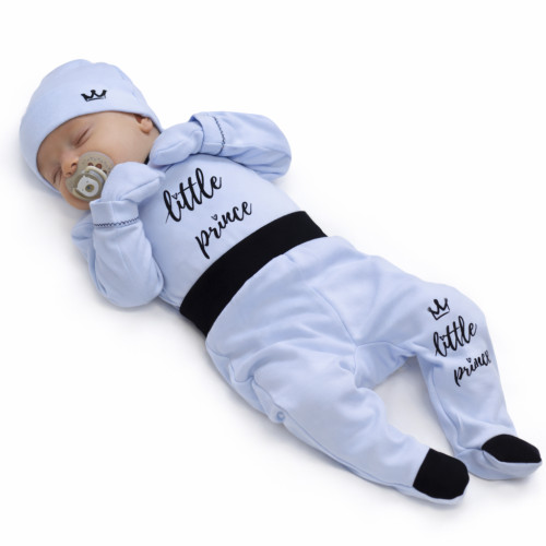 Baby Nellys Súpravička do pôrodnice Princ - modrá