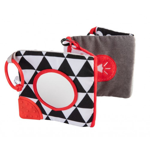 Canpol Babies Zábavná kontrastná edukatívna knižka SENSORY TOYS