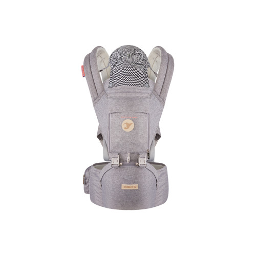 Nosítko Colibro HONEY 12v1 – ergonomické nosítko s hip seatem, šedé
