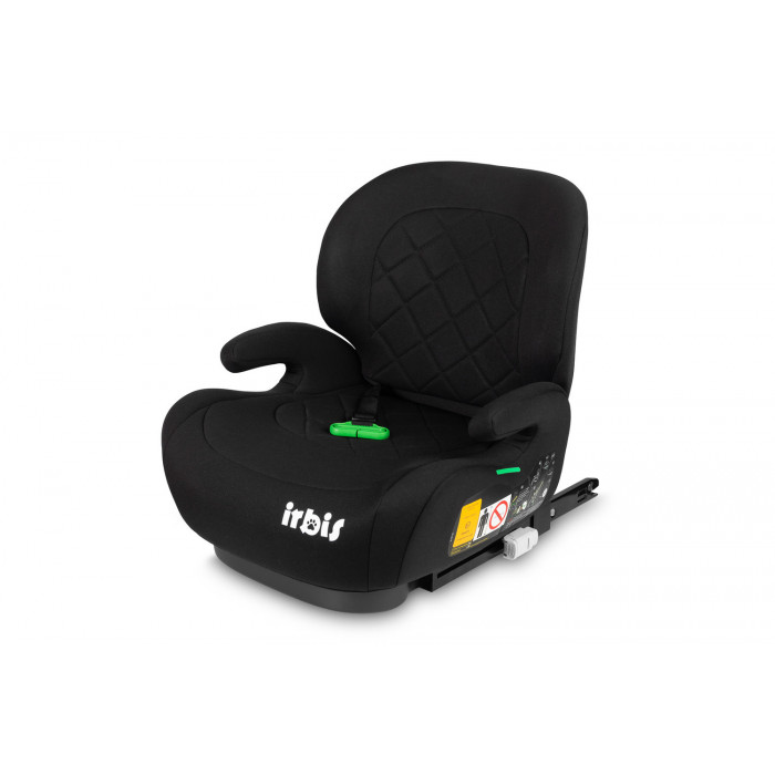 Podsedák, autosedačka Irbis i-Size 125–150 cm s ISOFIX – čierna
