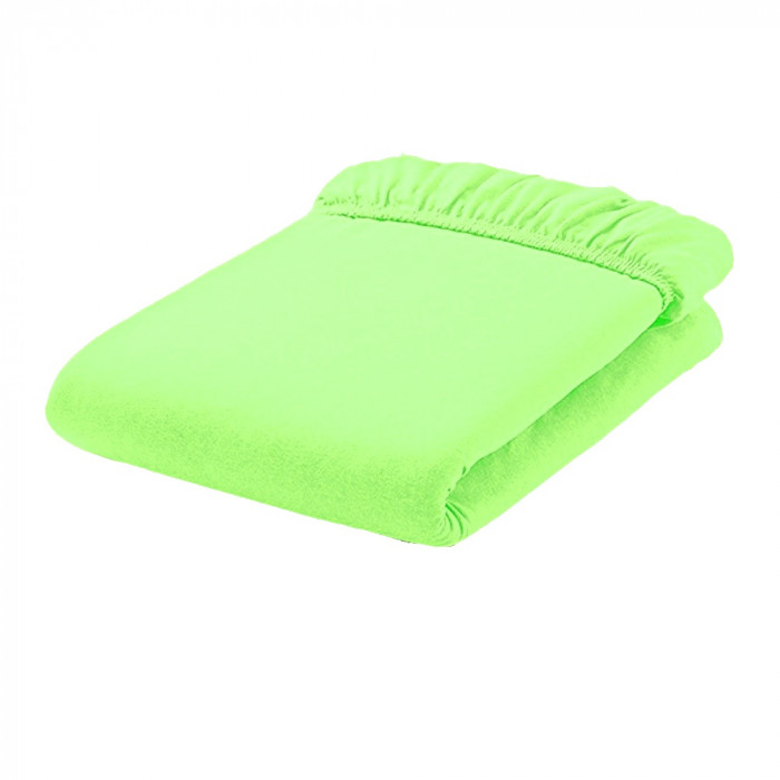 Froté poťah na prebaľovaciu podložku, 50cm x 70cm - sv. zelená